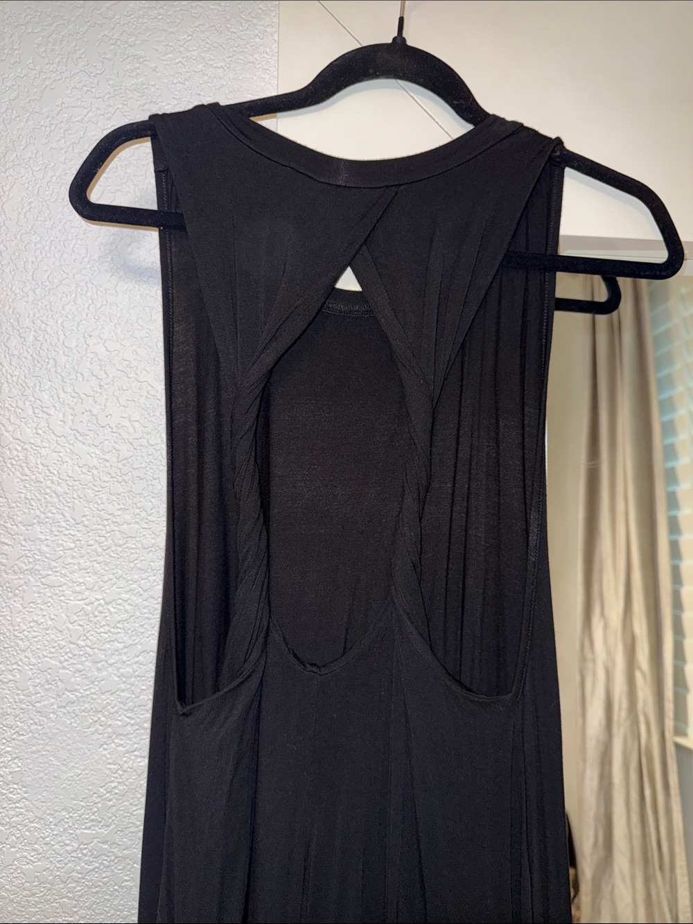 Audrey 3+1 Black Sleeveless Maxi Dress